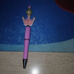 Pink Crown Pen
